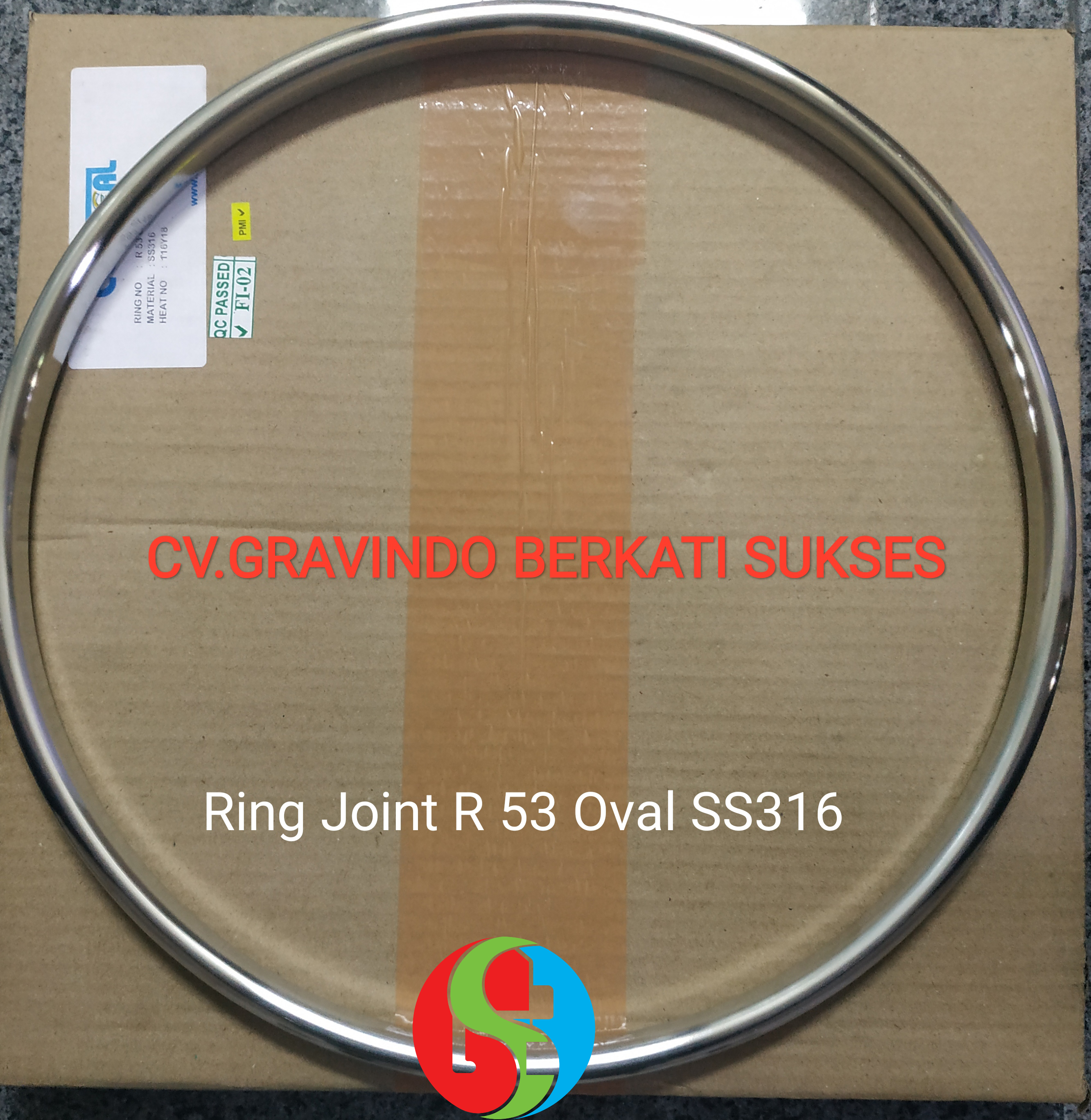 Ring Joint R53 Oval SS316