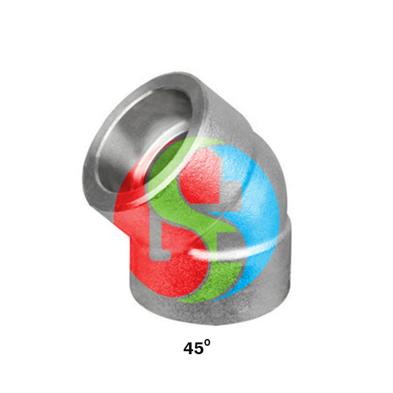 Elbow 45 90 deg Socket Weld Stainless Steel