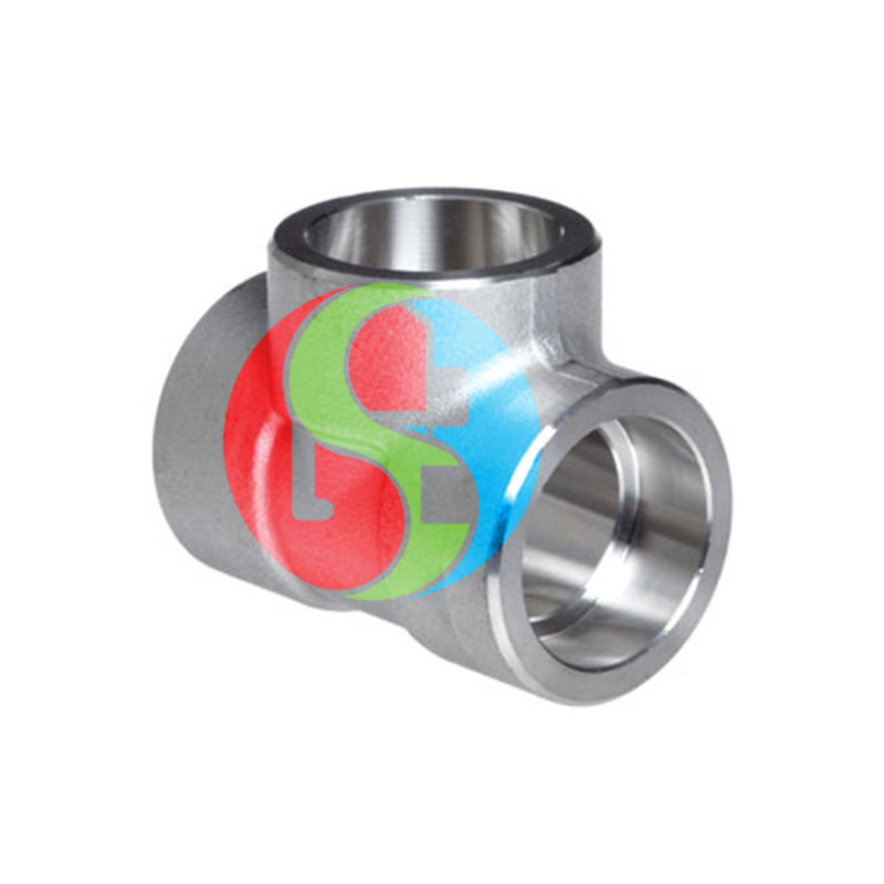 EQUAL TEE SOCKET WELD STAINLESS STEEL