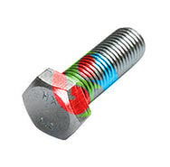 Hex Bolt And Nut Stainless Steel 316 Full Threaded