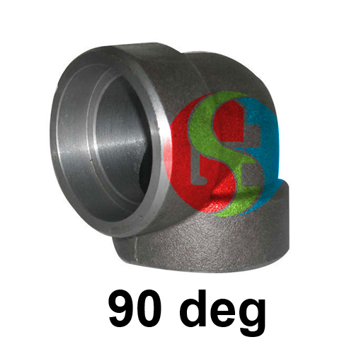 Elbow 45 90 deg Socket Weld Carbon Steel