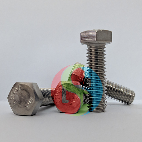 Hexagonal Bolt Only SS316 (UNC)